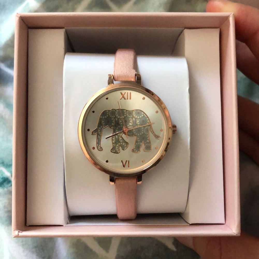 pink elephant watch